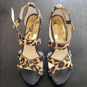 Michael Kors Cheetah Heels